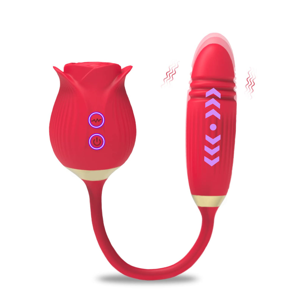 Rose Bullet Double Massager