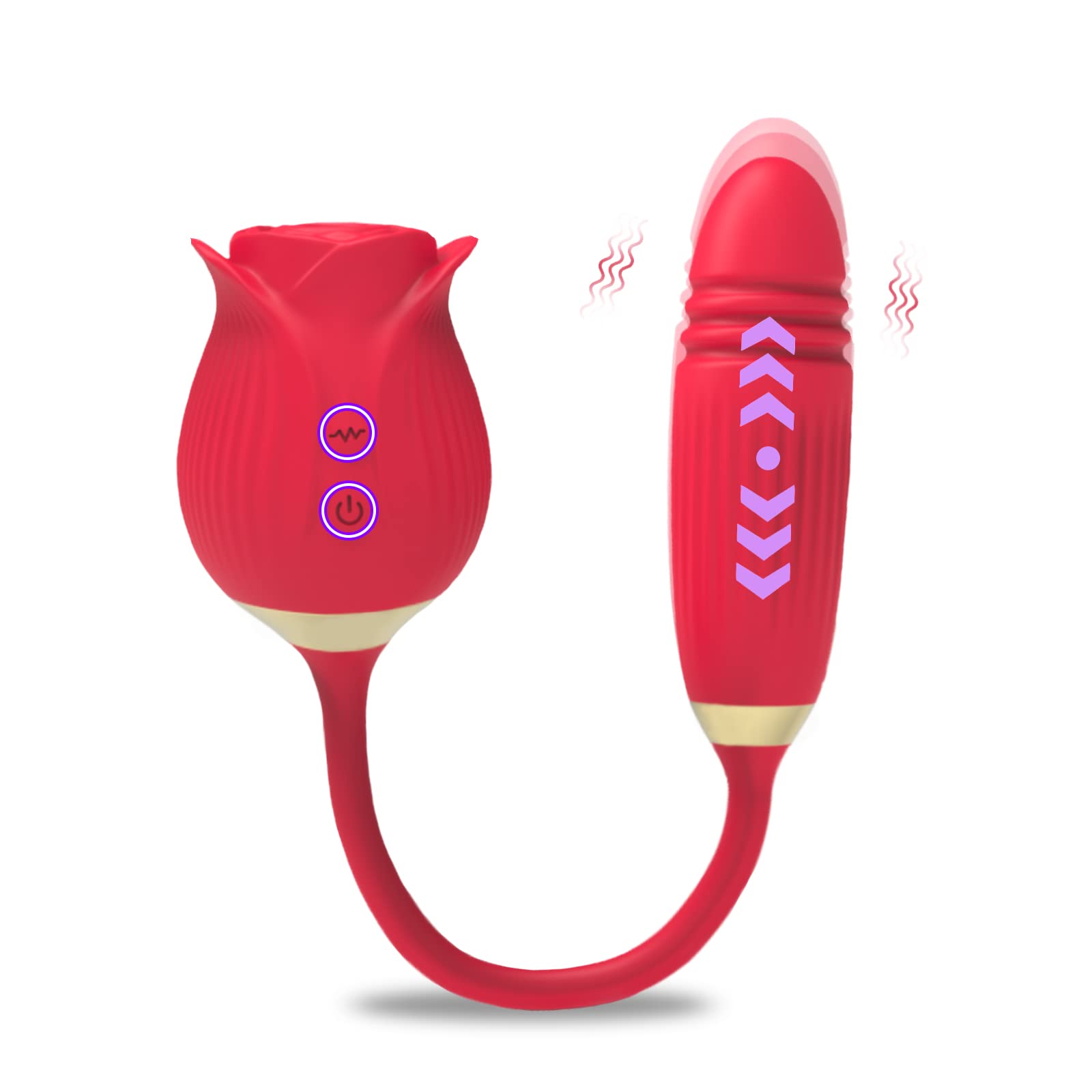 Rose Bullet Double Massager